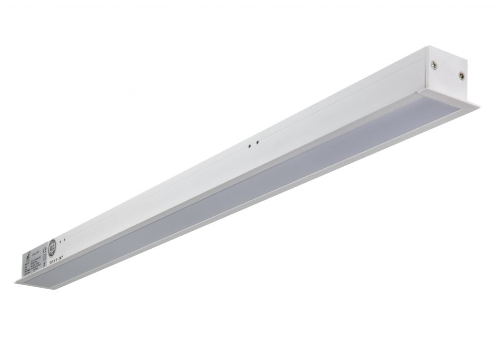 ceiling linear light kitchen recessed